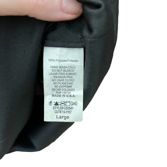 Honey Punch Black Mini Skirt with Orange, Blue and Aqua Sequins Size Large EUC - Picture 5 of 5